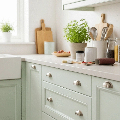 DIY kitchen refacing solutions on a budget