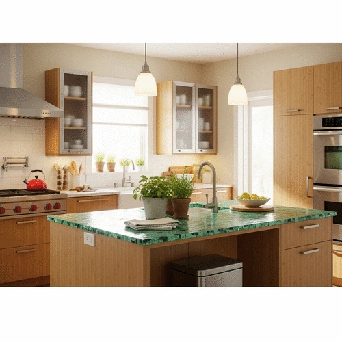 sustainable materials for kitchen refacing projects